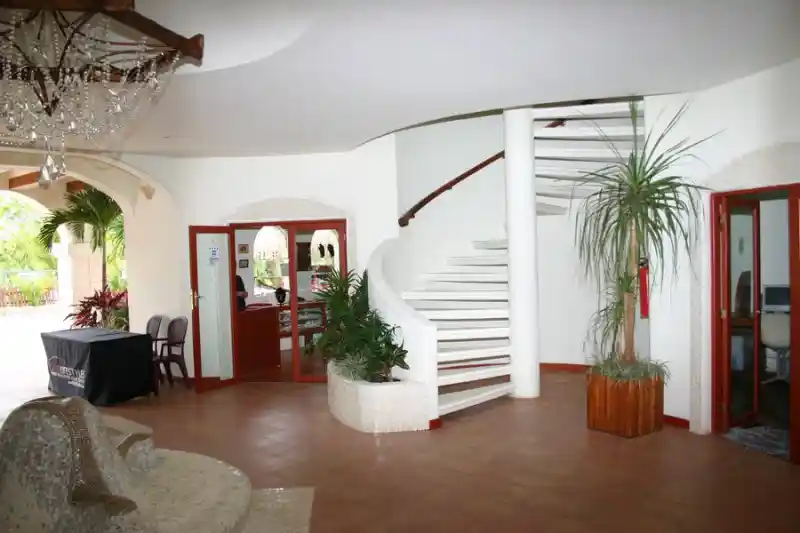 Stairs to Y Nightclub and Sin Room