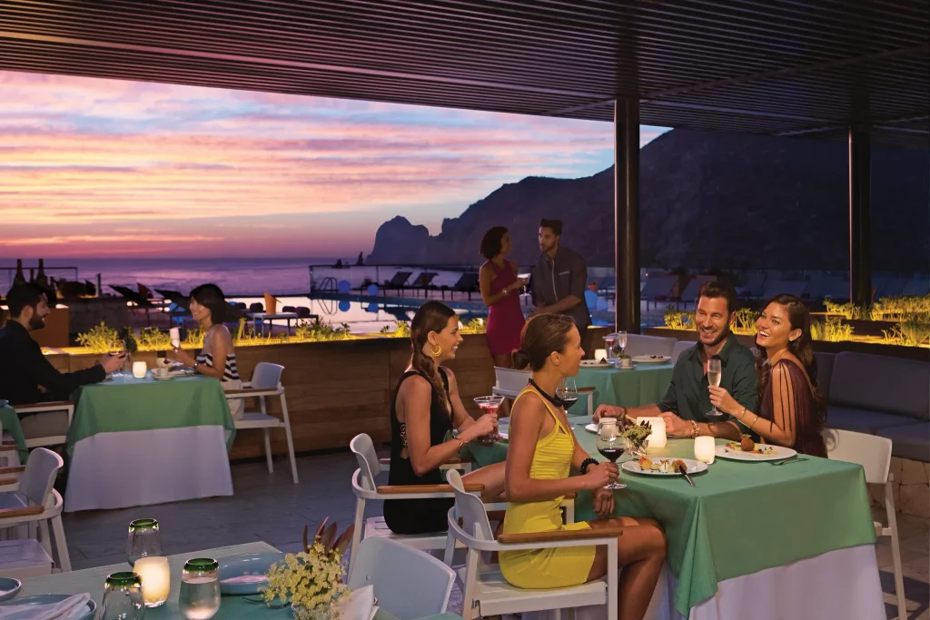 Couples enjoying the Kibbeh restaurant