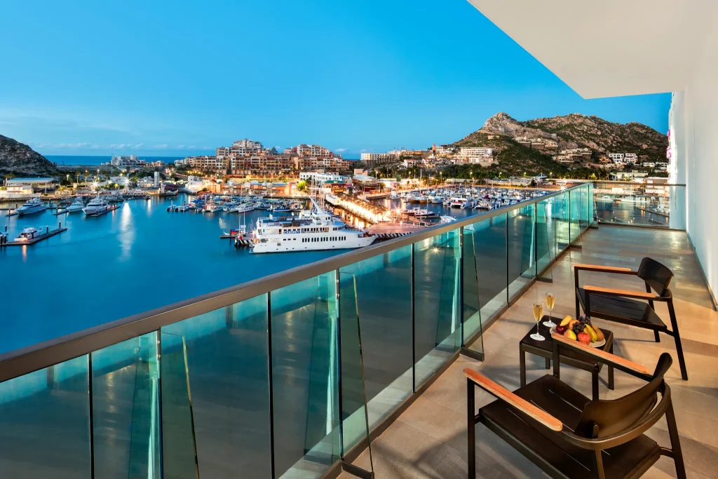 Ocean view balcony