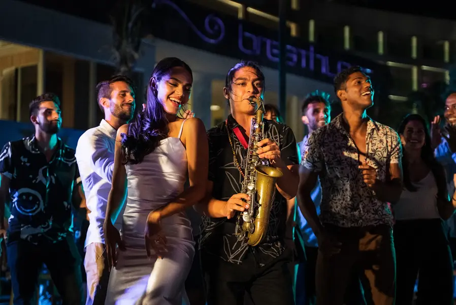 nightlife music and dancing