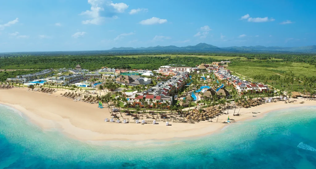 Breathless Punta Cana aerial view