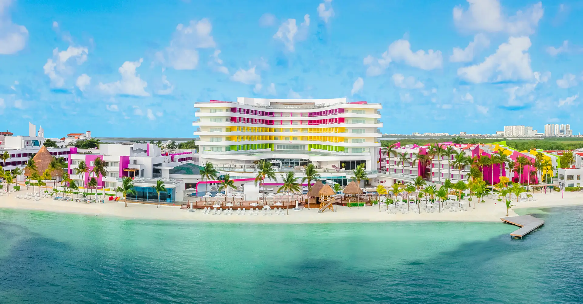 Temptation Cancun Resort panoramic
