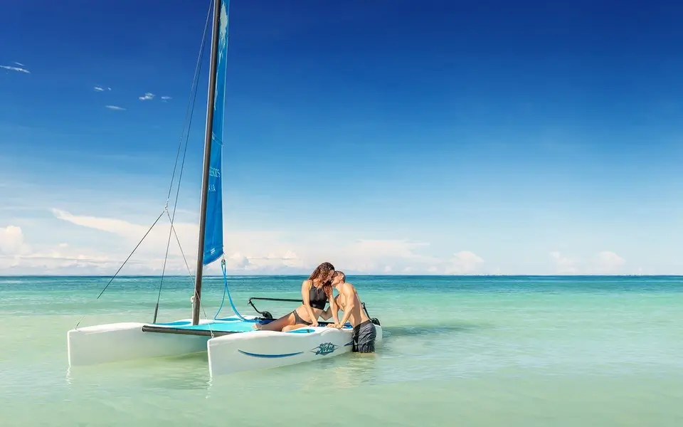 Sail the turquoise waters