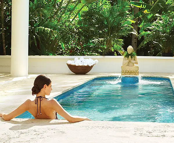 health and wellness in the Buddha pool